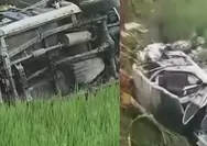 Mobil Pengantar Jemaah Calon Haji Tertemper KA Argo Bromo Anggrek di Grobogan, 4 Orang Tewas Termasuk Balita