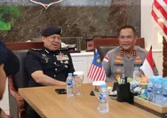 Bukan Batas Pemisah, Melainkan Garis Kerja Sama Pertemuan Kapolda dan Ketua Polis Johor Hasilkan Komitmen Baru
