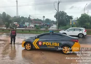 Jaga Keselamatan Warga, Polsek Nongsa Pantau Titik Rawan Genangan & Potensi Bencana