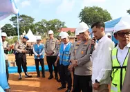 Wujudkan Pelayanan Lebih Baik, Kapolda Kepri Lakukan Peletakan Batu Pertama Gedung Satpas Baru