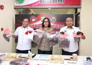 Bongkar Jalur Penyelundupan Lintas Batas, Polda Kepri Lumpuhkan Jaringan Narkotika Internasional