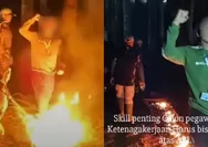 Viral Dugaan Seleksi Pegawai BPJS yang Dilatih Berjalan di Atas Api, Picu Sorotan Warga: Apa Urgensinya?