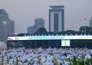 Lebih dari 100 Ribu Orang Padati Monas, Zikir dan Doa Kebangsaan Buka Rangkaian HUT RI ke-81