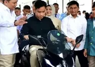 Jajal Langsung Tangkas X7 New, Wapres Gibran Dukung Karya Anak Bangsa di Bidang Kendaraan Listrik