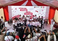 Semarak HUT RI dan Hari Anak, Amsakar & Li Claudia Bawa Harapan Baru bagi Rempang-Galang