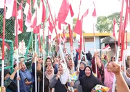 Semarakkan HUT ke-81 RI, Ditreskrimsus Polda Kepri Tebarkan Merah Putih dan Kepedulian di Nongsa