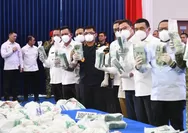 Hadir di Pemusnahan 1,3 Ton Ketamine, Gubernur Kepri Minta Pengawasan Wilayah Perbatasan Memperketat