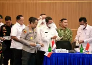 ​Amsakar Achmad Hadiri Pemusnahan 1,3 Ton Ketamine Senilai Rp2 Triliun di Batam
