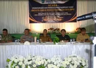 Bupati Aneng Hadiri Pelantikan BPD Di Siantan, Ini Pesannya..!!