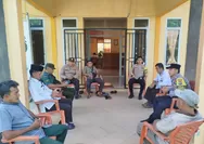 Jumat Curhat Polsek Jemaja, Polisi Ajak Warga Jadi Garda Terdepan Jaga Kamtibmas