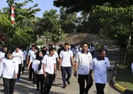 Sambut Kemerdekaan, Petugas Lapas dan UPT Pemasyarakatan Batam Gelar Aksi Bersih Lingkungan