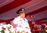 Plt Gubernur Riau SF Hariyanto Pimpin Upacara HUT ke-81 RI di Pekanbaru