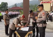 Kapolres Anambas Tekankan Semangat Baru dalam Sertijab Kasat Reskrim dan Pelantikan Kasikum