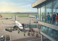 Jarak Pandang Membaik Jadi 1.200 Meter, Operasional Bandara SSK II Pekanbaru Normal