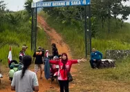 FRKP WB Vespa Lovers Kibarkan Merah Putih di Puncak Saka 4, Semangat Kemerdekaan Tak Surut Meski Diguyur Hujan
