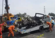Polisi Ungkap Dugaan Sementara Penyebab Kecelakaan Maut di Tol Jakarta Cikampek, Grand Max Diduga Melaju dengan Kecepatan Diatas 100 KM per Jam