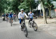 Ratusan Pesepeda dari Berbagai Daerah Ramaikan Gowes Santai Kota Bogor