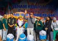 Senam Kebugaran Spektakuler Meriahkan HJB ke-544