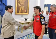 Presiden RI Prabowo Subianto Sambut Marc Márquez di Istana, Dorong Sport Tourism dan Regenerasi Pebalap Indonesia