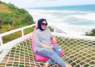 Pantai Karang Potong Cianjur, Destinasi Pantai dan Beragam Spot Foto Instagrammable, HTM Hanya Rp 15.000 saja