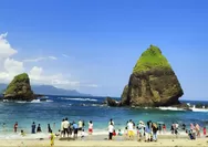 Momen Lebaran, Kunjungan Wisatawan Pantai Papuma Jember, Meningkat Luar Biasa...!