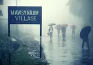 Mawsynram, Desa Paling Basah di Dunia, Cucian Warganya Tak Pernah Kering, Ternyata Ada di Negara Ini, Kok Bisa?