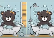 Tes IQ: Atasi Stres dengan Bermain! Coba Temukan 3 Perbedaan pada Gambar Beruang Ini, Bisa?