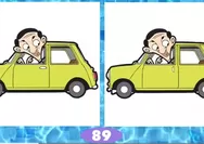 Tes IQ: Ambil Kaca Pembesar dan Temukan 3 Perbedaan pada Gambar Mr Bean Mengendarai Mobil Kesayangannya, Kerahkan Kemampuan Observasi