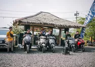 320 Riders Yamaha Banten Meriahkan HUT ke-10 NMax di Pantai Carita
