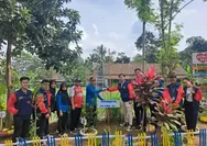 Inovatif, Mahasiswa KKN UPGRIS Kelompok 115 Realisasikan Taman Digital di Desa Jawisari Kendal