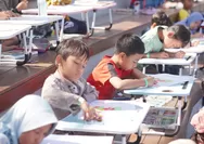 Sambut Hari Anak, 1.100 Orang Meriahlan Lomba Mewarnai di Saloka