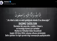 Cendekiawan Muslim Turki Muhammad Fethullah Gulen Wafat di Usia 86 Tahun