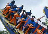 Saloka Ajak Ratusan Anak Panti Berbuka Puasa Bersama dan Bermain di Wahana