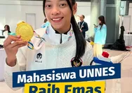Mahasiswa Unnes Tharisa Dea Florentina Persembahkan Emas SEA Games dari Wushu Sanda