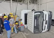 Uji Guling UN ECE R66, Laksana Tegaskan Komitmen Keselamatan Bus Berstandar Internasional