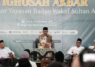 Doa Bersama Jelang Akhir Tahun, YBWSA Unissula Gelar Istighosah Akbar dan Santuni Ratusan Anak Yatim