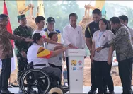 Presiden Jokowi “Groundbreaking” Paralympic Training Center di Karanganyar