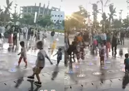 Viral Video Anak-anak Main Air Mancur di Summarecon Mall Bandung, Warganet: Dari Al Jabbar Pindah ke Sini