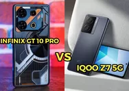 Adu Performa Smartphone Gaming Infinix GT 10 Pro vs iQOO Z7 5G, Ini Perbandingannya