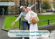 Zara Putri Ridwan Kamil Bikin Gaduh, Anak Mantan Gubernur Ini Dihujat Soal Lepas Hijab