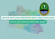Dianggap Tak Ideal! Jawa Barat Akan Miliki 17 Kabupaten dan Kota Baru, Daftarnya Sudah Diajukan