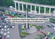Bogor, Sukabumi, Depok Ingin Pisah dari Jawa Barat? Bakal Lahir Provinsi Baru Seluas 12.495,01 Km, Ini Namanya