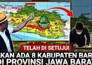 Bakal Ada 8 Kabupaten Baru Hasil Pemekaran di Provinsi Jawa Barat, Ini Daftar Namanya
