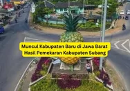 Muncul Kabupaten Baru di Jawa Barat, Ternyata Hasil Pemekaran Kabupaten Ini, Sudah Disetujui Mendagri