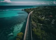 Senilai Rp 10 Triliun, Jalan Tol Baru di Pulau Jawa Ini Dibangun Dengan 10 Juta Bambu! Terbentang di Atas Laut