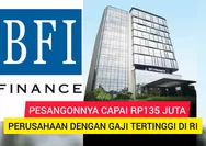 Gaji Tertinggi di RI, Pesangon PHK Karyawan di PT BFI Finance Sesuai UU Cipta Kerja Sampai Rp135 Juta