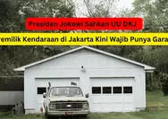 Presiden Jokowi Resmikan UU DKJ! Pemilik Kendaraan di Jakarta Kini Wajib Punya Garasi hingga Lulus Uji Emisi, Ini Waktu Berlakunya