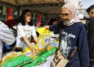 [FOTO] Gerakan Pangan Murah Jelang Iduladha di Kota Bandung