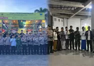Sinergi TNI-Polri dan Ormas Adat Amankan Malam Takbiran di Langowan, Camat Langowan Timur Lepas Pawai Gema Ramadan