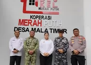 Peresmian Pengoperasionalan KDKMP Talaud Resmi Dilaksanakan di Mala Timur